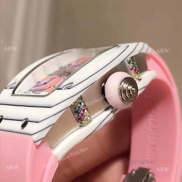 replica Hot Sale Richard Mille Bonbon RM 07-03 Cupcake Ladies es WATCHES 3