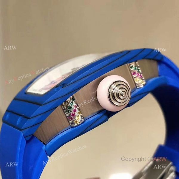 replica New Copy Richard Mille RM 07-03 Automatic Cupcake BonBon Collection Women WATCHES 3