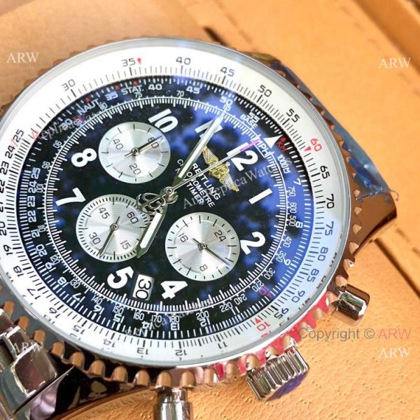 replica Copy Breitling Navitimer Patrulla Aguila Black Dial For Sale WATCHES 3