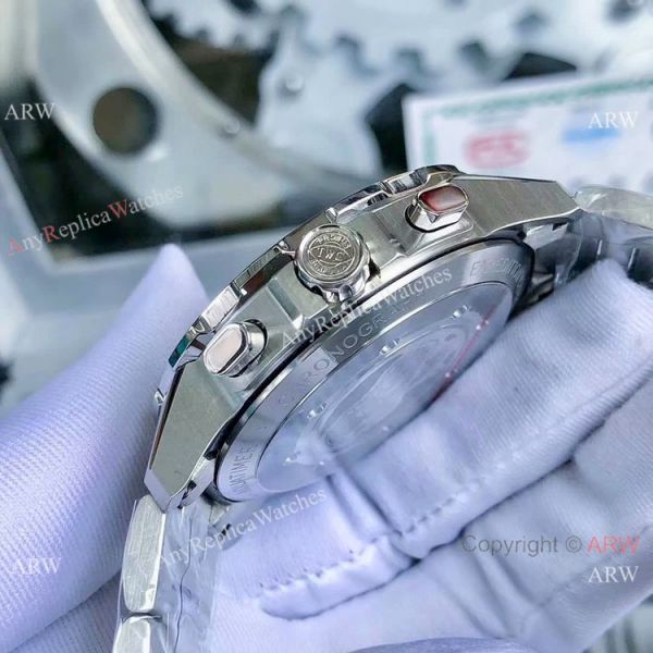 replica AAA IWC Schaffhausen Aquatimer Ss Blue Dial es 43mm WATCHES 3