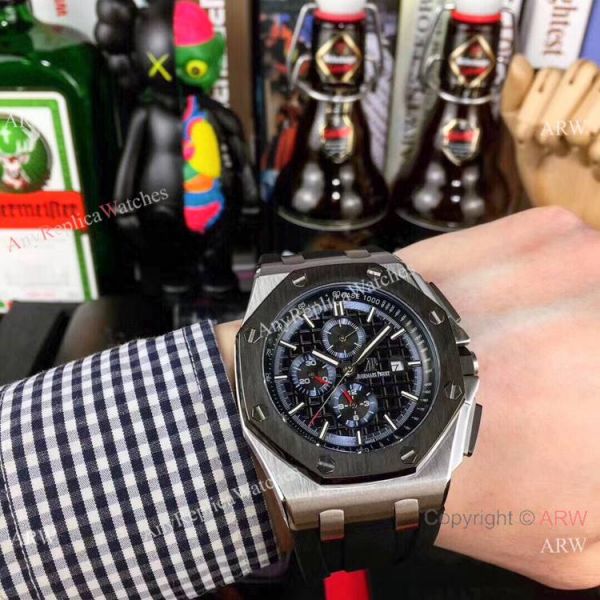 replica Clone Audemars Piguet Royal Oak offshore Automatic es Rose Gold WATCHES 3