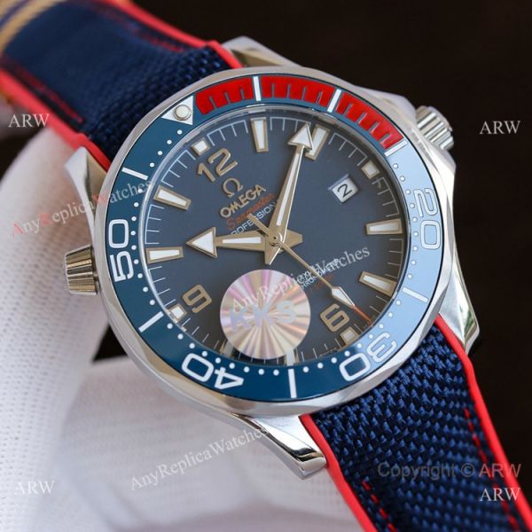 replica Best Quality Omega Seamaster Planet Ocean Automatic es Gray Face WATCHES 3