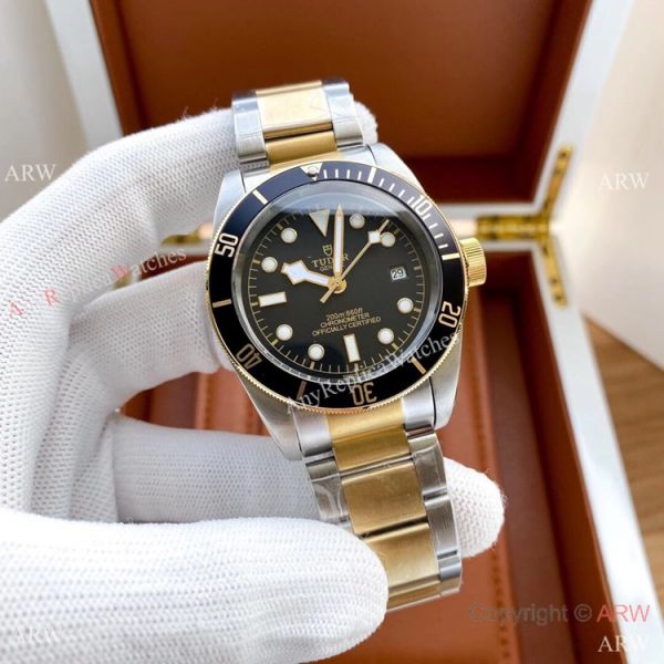 replica Tudor Heritage es Two Tone Caase AAA WATCHES 3