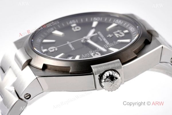 replica 8 Factory Clone Vacheron Constantin Overseas 47040 Stainless Steel Gray Dial 42mm WATCHES 3