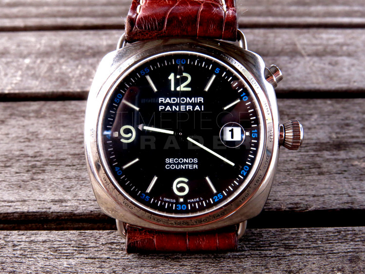replica Panerai Radiomir PAM78 18m White Gold Omega Cal 920 Manual WATCHES 4
