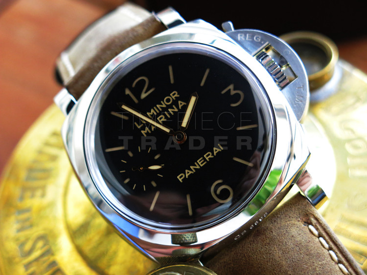 replica Panerai Luminor 1950 3 Days PAM422 18k White Gold Manual Hand Wind WATCHES 4