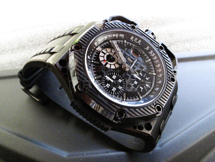 replica Audemars Piguet Royal Oak Offshore Special Edition 26165io.oo.a002CA.01 Black Titanium Automatic WATCHES 4