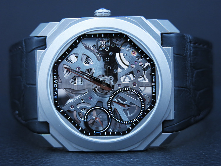 replica Bvlgari Octo Finissimo 102714 Titanium Manual hand-winding WATCHES 4