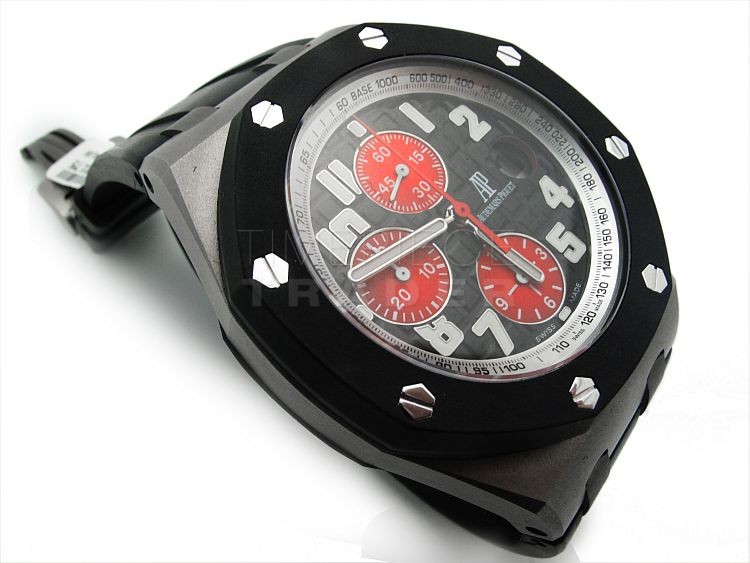 replica Audemars Piguet Royal Oak Offshore Special Edition 26278IK.GG.D002CA.01 Titanium Automatic WATCHES 4