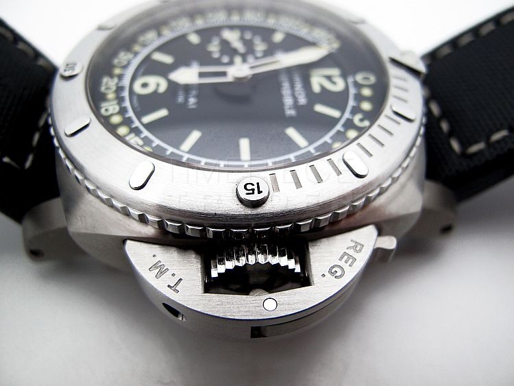 replica Panerai Depth Gauge PAM193 Titanium Automatic WATCHES 4