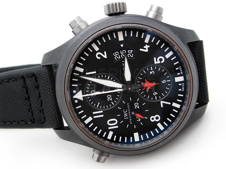 replica IWC Pilots TOP GUN IW3799-01 Ceramic Automatic Self-Winding WATCHES 4