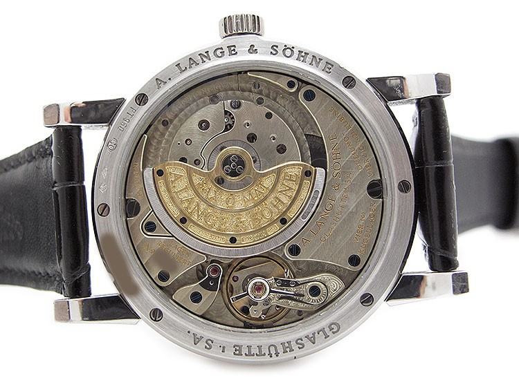 replica A. Lange & Sohne Langematik Perpetual Calendar 310.025E Platinum Automatic Self-Winding WATCHES 4