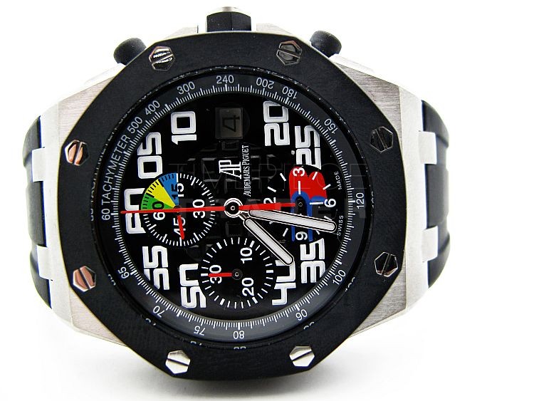 replica Audemars Piguet Royal Oak Offshore Special Edition 26071IK.OO.D002CA.01 Titanium Automatic WATCHES 4