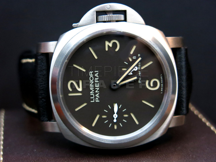 replica Panerai Luminor 8 Days PAM797 Brushed Titanium Hand-wind 8-day WATCHES 4