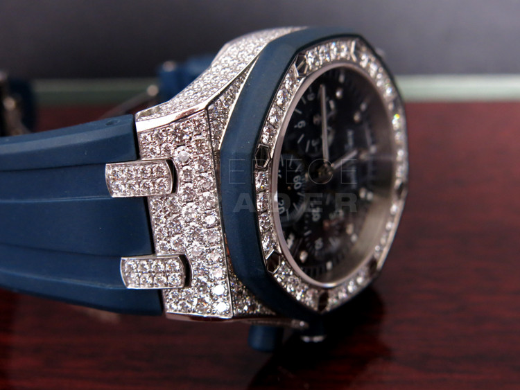 replica Audemars Piguet Royal Oak Offshore Chronograph Lady 26092ck.zz.d021ca.01 18k White Gold Automatic Chronograph WATCHES 4