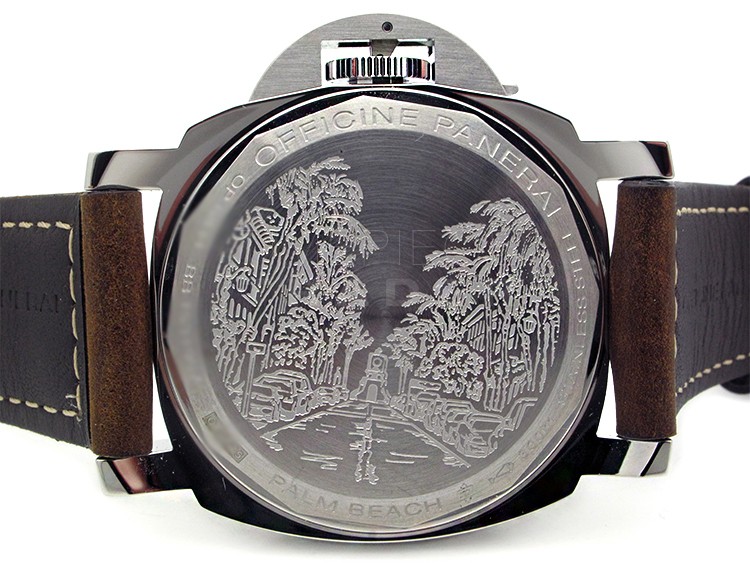replica Panerai Luminor Marina PAM466 Stainless Steel Manual Hand Wind WATCHES 4