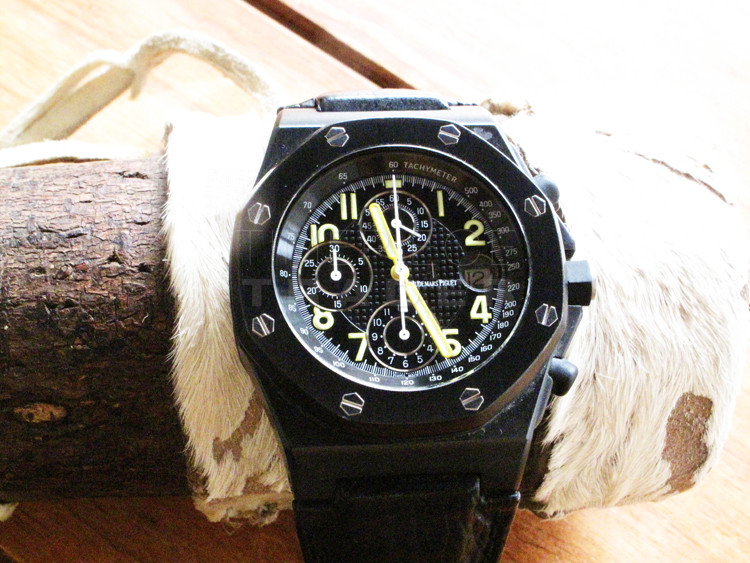 replica Audemars Piguet Royal Oak Offshore 25770SN.OO.0009KE.01 Stainless Steel PVD Automatic Self Winding WATCHES 4