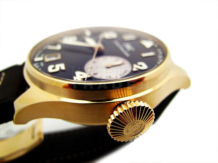 replica IWC Big Pilot IW500421 18k Rose Gold Automatic WATCHES 4