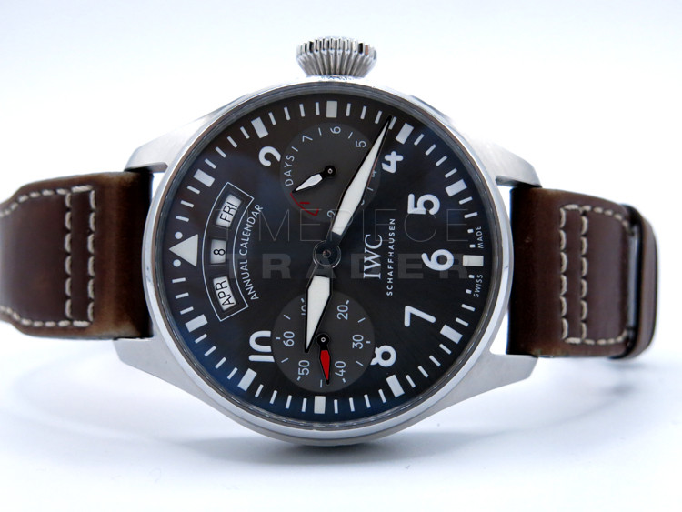 replica IWC Big Pilot's iw502702 Spitfire Stainless Steel Automatic WATCHES 4