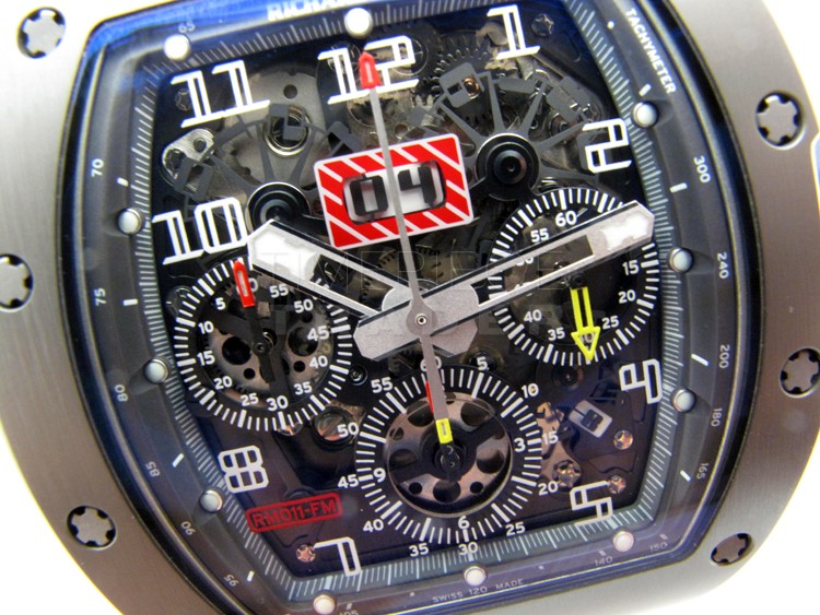 replica RIchard Mille RM Collection RM011 Automatic Self-Winding WATCHES 4