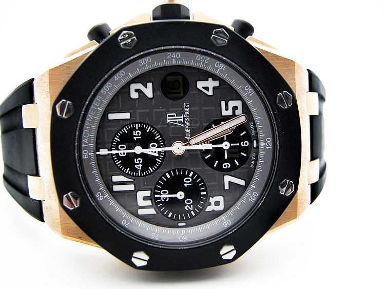 replica Audemars Piguet Royal Oak Offshore 25940OK.OO.D002CA.01 18k Rose Gold Automatic WATCHES 4