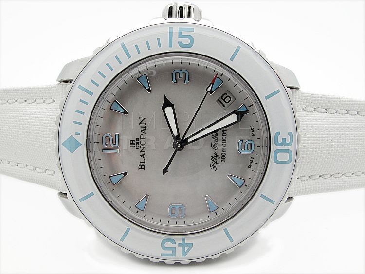replica Blancpain 50 Fathoms 5015-1127-52 Stainless Steel Automatic WATCHES 4