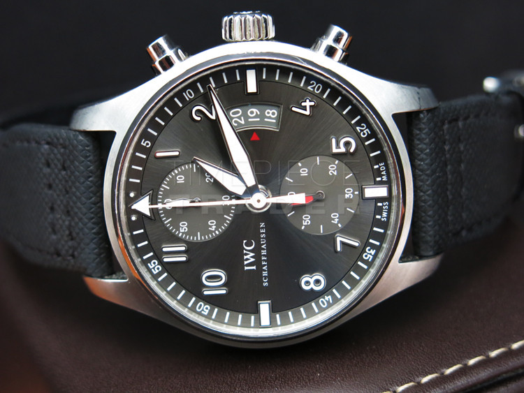 replica IWC Spitfire IW3878-02 Stainless Steel Self-winding Auto WATCHES 4