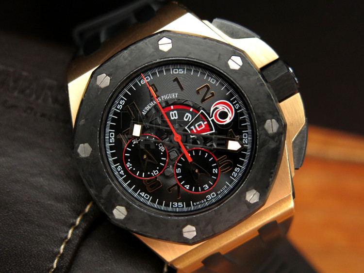 replica Audemars Piguet Royal Oak Offshore 26062OR.OO.A002CA.01 18k Rose Gold Self-Winding Automatic WATCHES 4