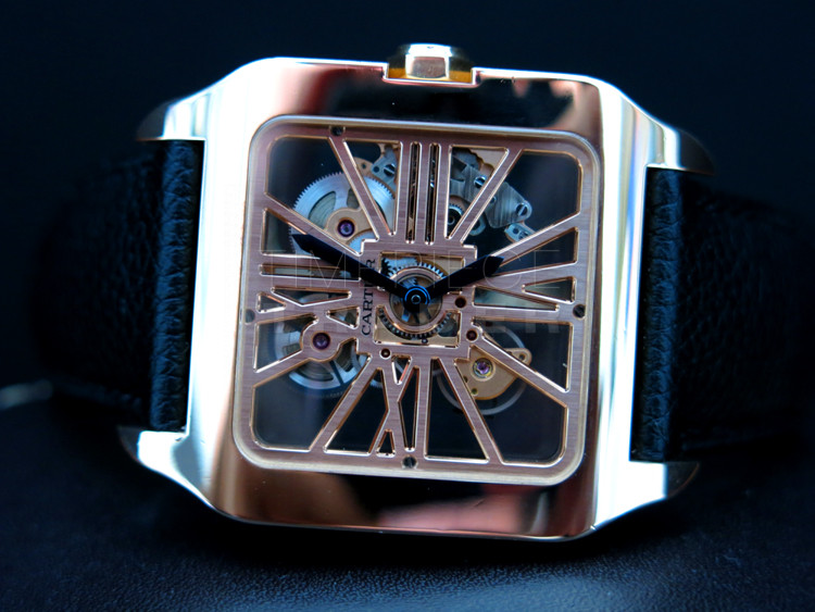 replica Cartier Dumont W2020057 18k Rose Gold Manual hand-winding WATCHES 4