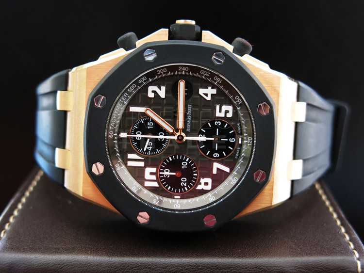 replica Audemars Piguet Royal Oak Offshore 26178OK.OO.D002CA.01 18k Rose Gold Self-winding Auto WATCHES 4