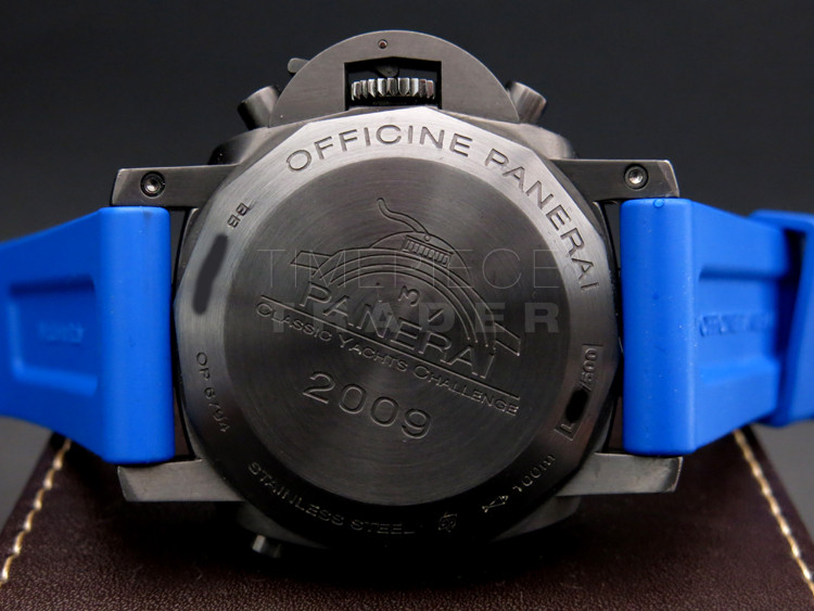 replica Panerai 2009 Special Edition - Luminor 1950 Rattrapante PAM332 Stainless Steel PVD Automatic self-winding WATCHES 4