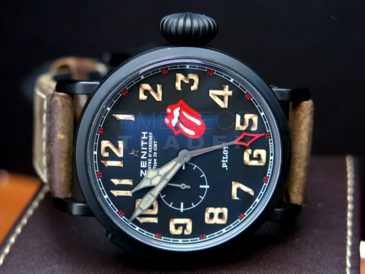 replica Zenith Pilot 96.2435.693/97.c738 Titanium Black Automatic self-winding WATCHES 4