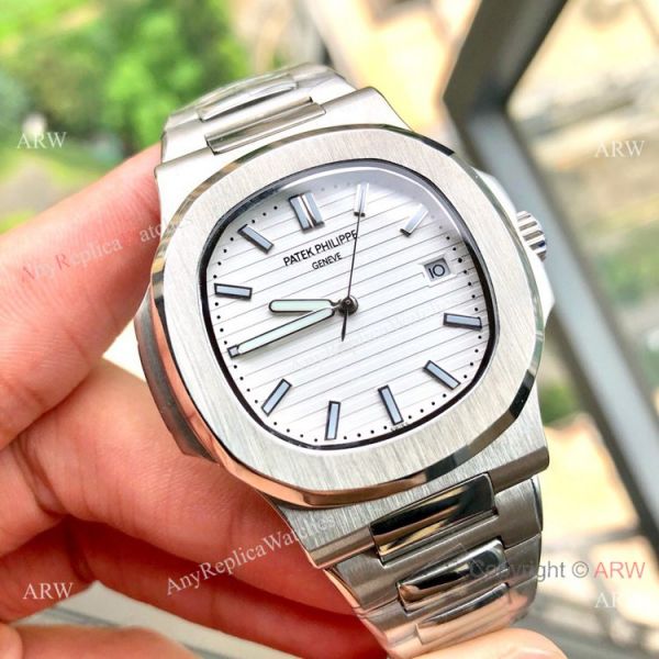 replica Stainless Steel Brown Dial Patek Philippe Nautilus Copy es 40mm WATCHES 4