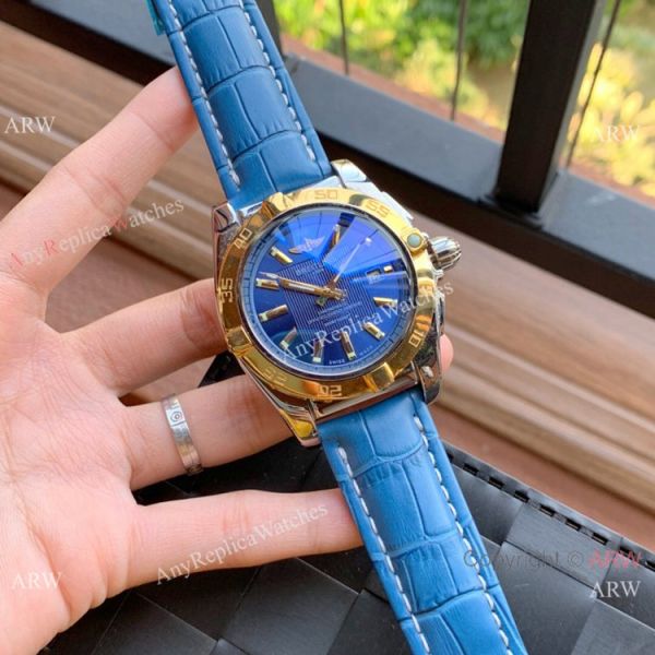 replica Wholesale Copy Breitling Chronomat 01 Rose Gold Dial es WATCHES 4