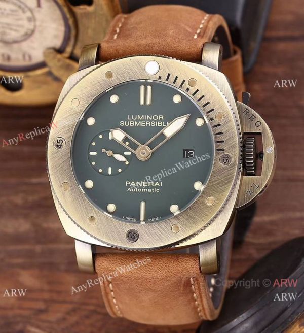 replica Panerai PAM382 Luminor Submersible 3-days &8216;Bronzo 1950 WATCHES 4
