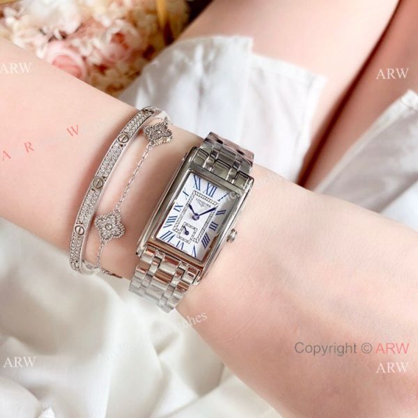 replica Longines Dolce Vita White Roman Dial es New WATCHES 4