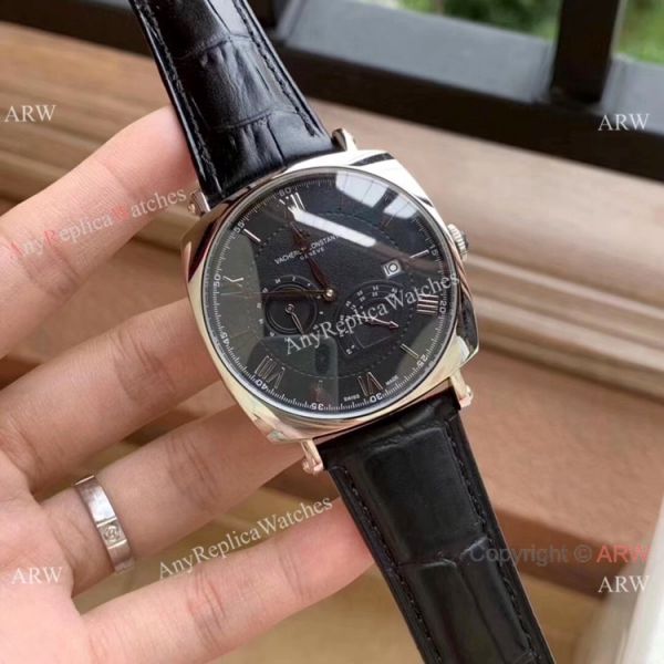 replica New Fake Vacheron Constantin Geneve Rose Gold Power Reserve WATCHES 4