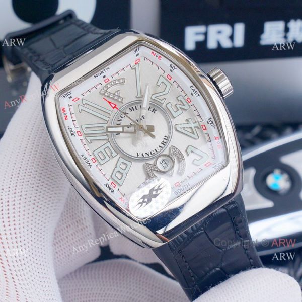 replica Best Franck Muller Vanguard Yachting v45 es Rose Gold Dial WATCHES 4