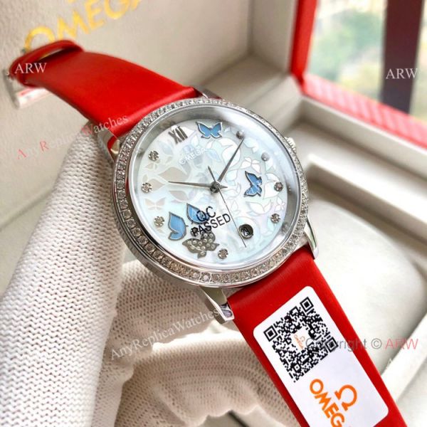 replica Omega De Ville Special Edition Lady es Rose Gold WATCHES 4