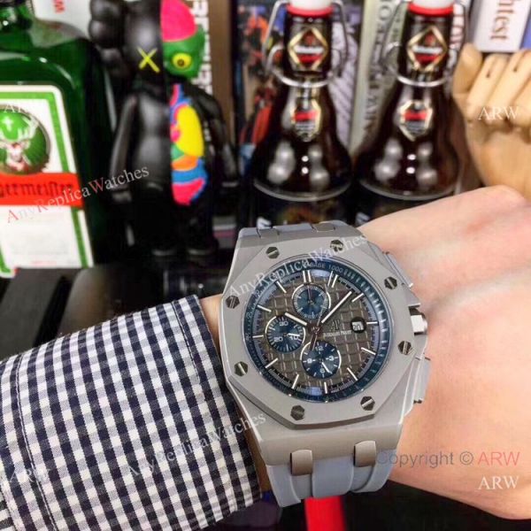 replica Clone Audemars Piguet Royal Oak offshore Automatic es Rose Gold WATCHES 4