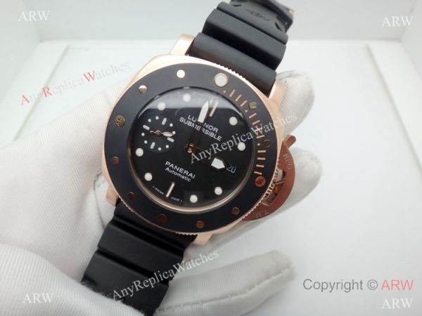 replica Copy Panerai Submersible PAM684 Rose Gold Lady 42mm WATCHES 4