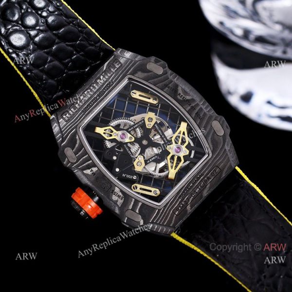 replica 2021 New Richard Mille RM 27-04 Tourbillon Rafael Nadal Tennis Court Best WATCHES 4