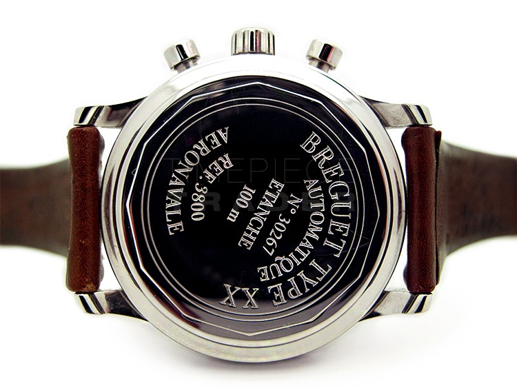 replica Breguet Aeronavale Type XX Flyback 3800 Stainless Steel Automatic WATCHES 5
