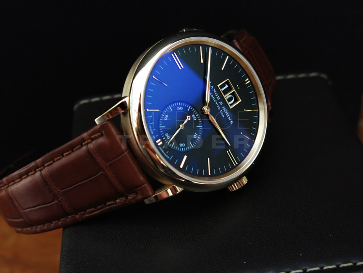 replica A. Lange & Sohne Saxonia 381.031 18k Rose Gold Automatic self-winding WATCHES 5