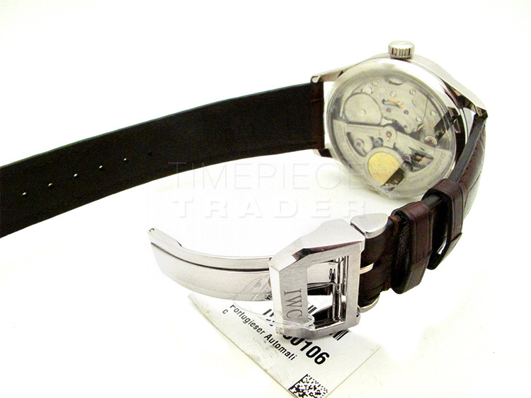 replica IWC Portuguese IW5001-06 18k White Gold Automatic Self Winding WATCHES 5