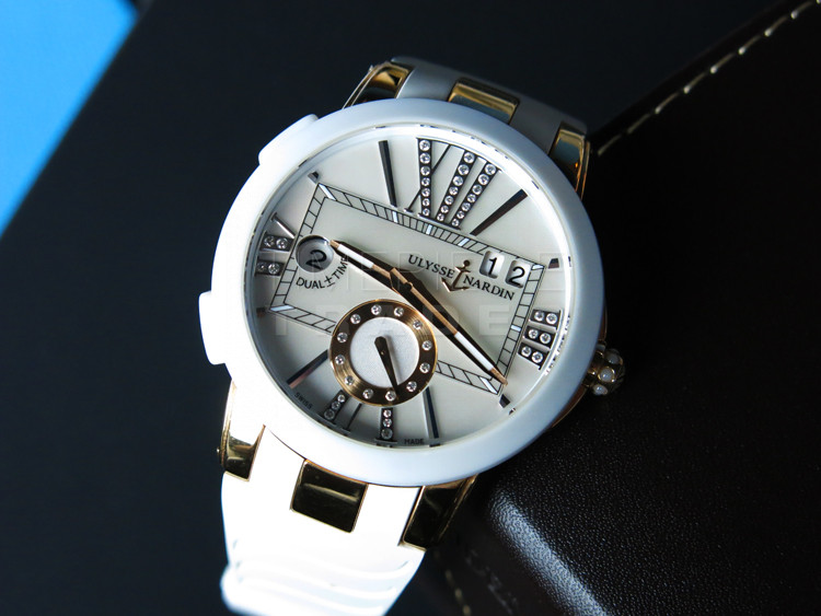 replica Ulysse Nardin Dual Time 246-10-3/391 18k Rose Gold Automatic self-winding WATCHES 5