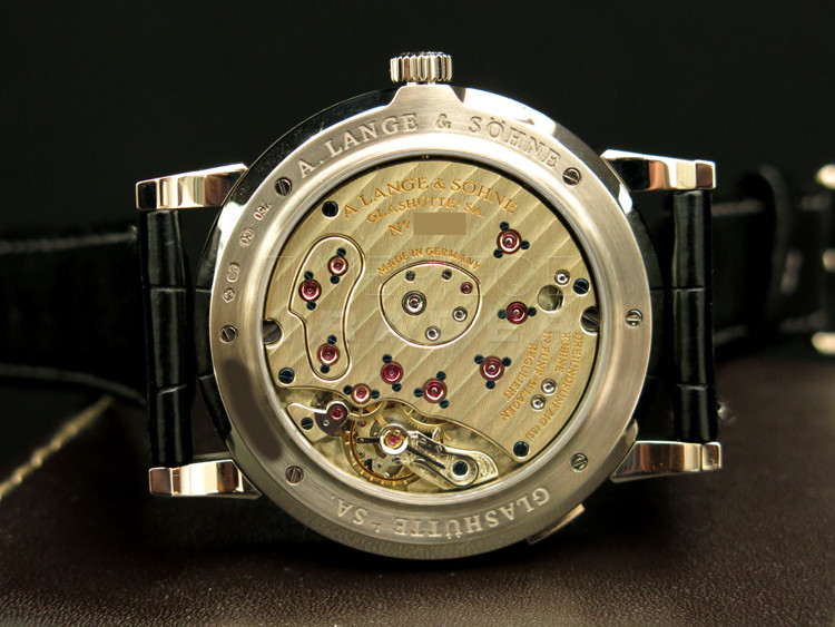 replica A. Lange & Sohne Grand Lange 1 115.028 18K White Gold Manual hand-Winding WATCHES 5