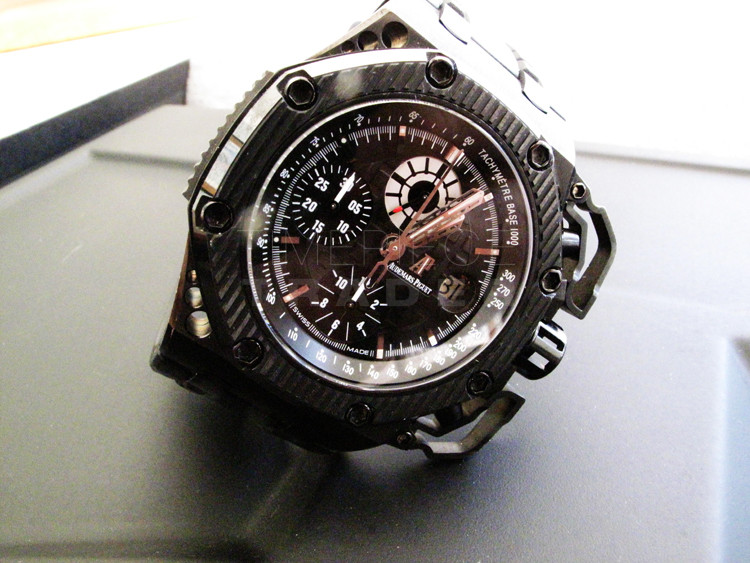 replica Audemars Piguet Royal Oak Offshore Special Edition 26165io.oo.a002CA.01 Black Titanium Automatic WATCHES 5