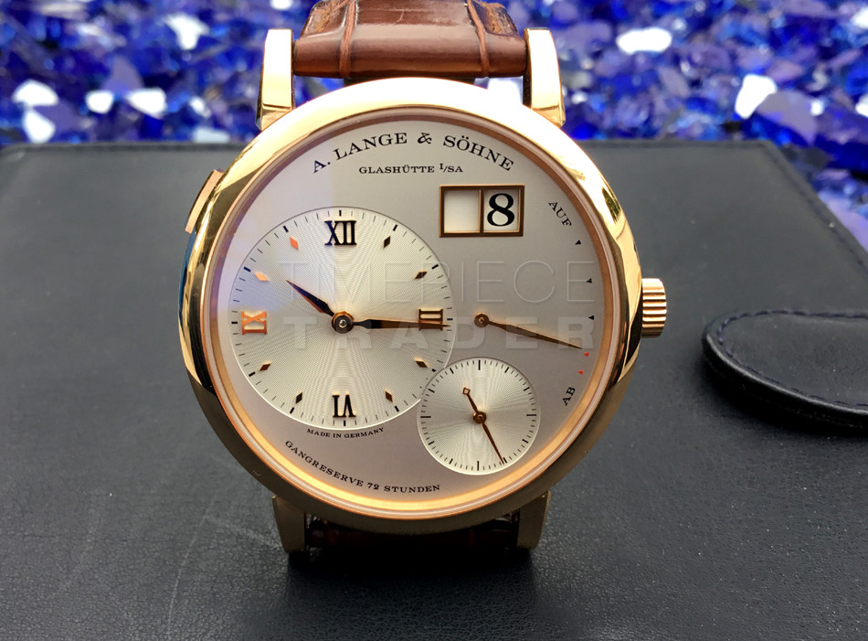 replica A. Lange & Sohne Grand lange 1 117.032 18k Rose Gold Manual Hand-Wind WATCHES 5