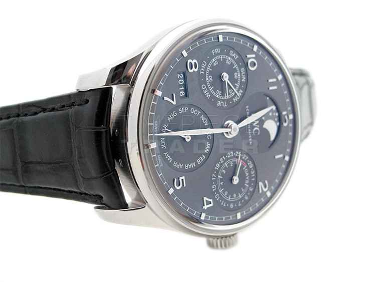 replica IWC Portuguese IW5033-01 18k White Gold Automatic Self Winding 52610 Calibre WATCHES 5